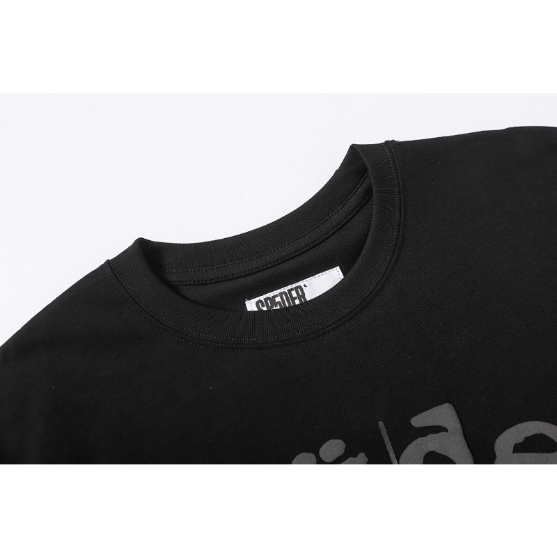 SPC23 New men's and women's summer pure cotton top T-shirt clothing