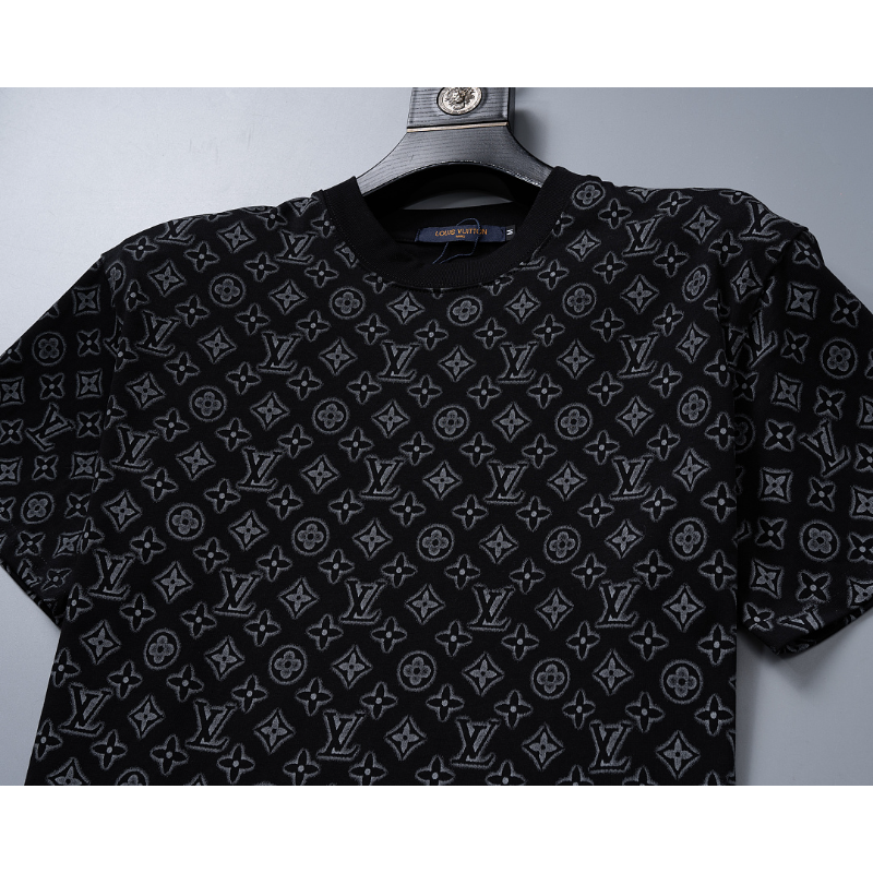 LVC204 New men's summer pure cotton top and short sleeved clothing