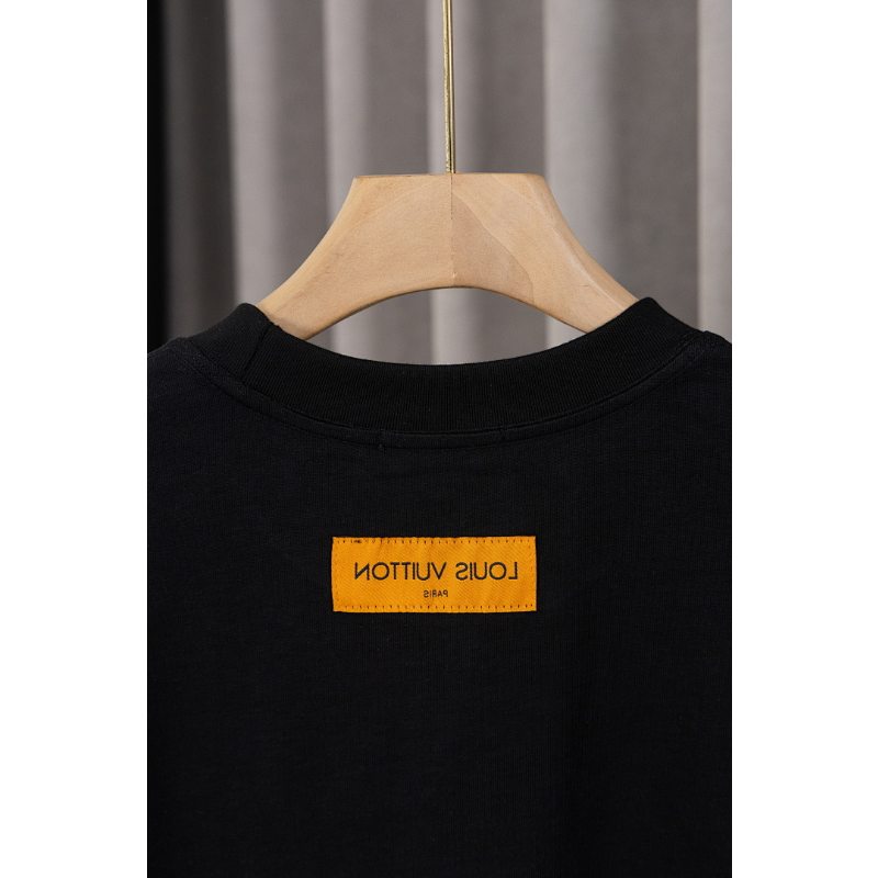 LVC054 New men's and women's summer pure cotton top T-shirt clothing