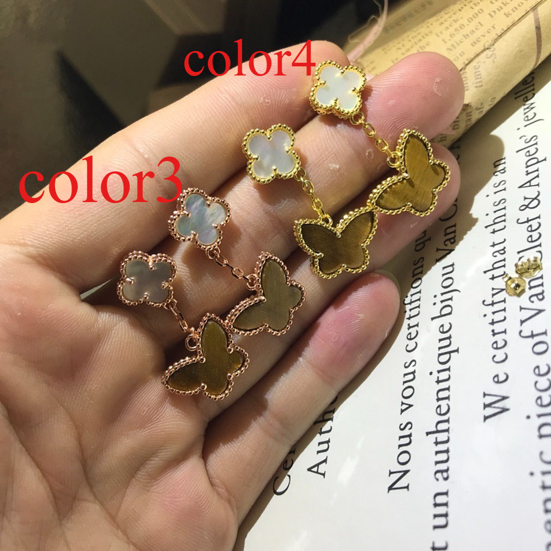 VAE52 Women's new butterfly earring jewelry