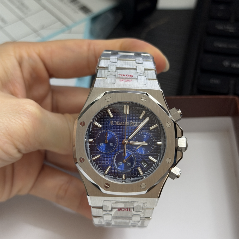 APW1 Fashion classic stainless steel quartz watch 42mm men's watch with gift box