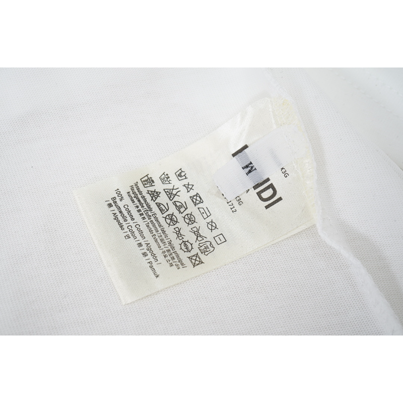 FEC3 New men's and women's summer pure cotton top T-shirt clothing