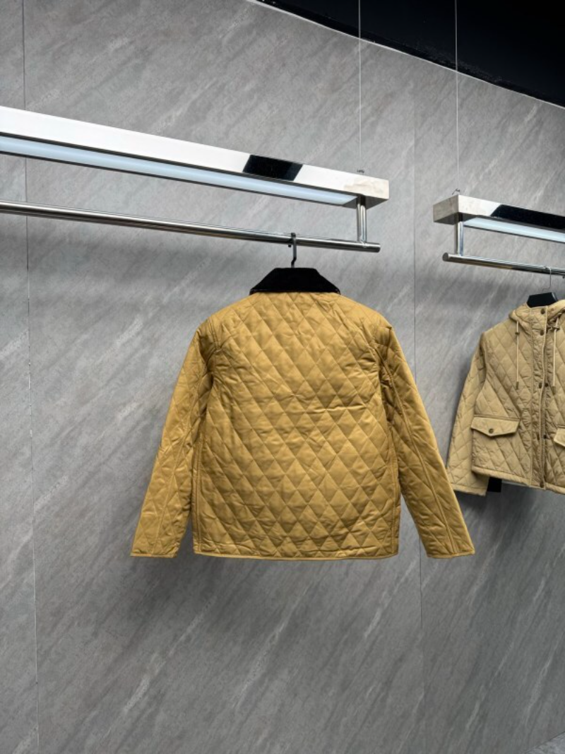 110089 New pocket letter embroidered cotton jacket Top quliaty 1:1 clothing