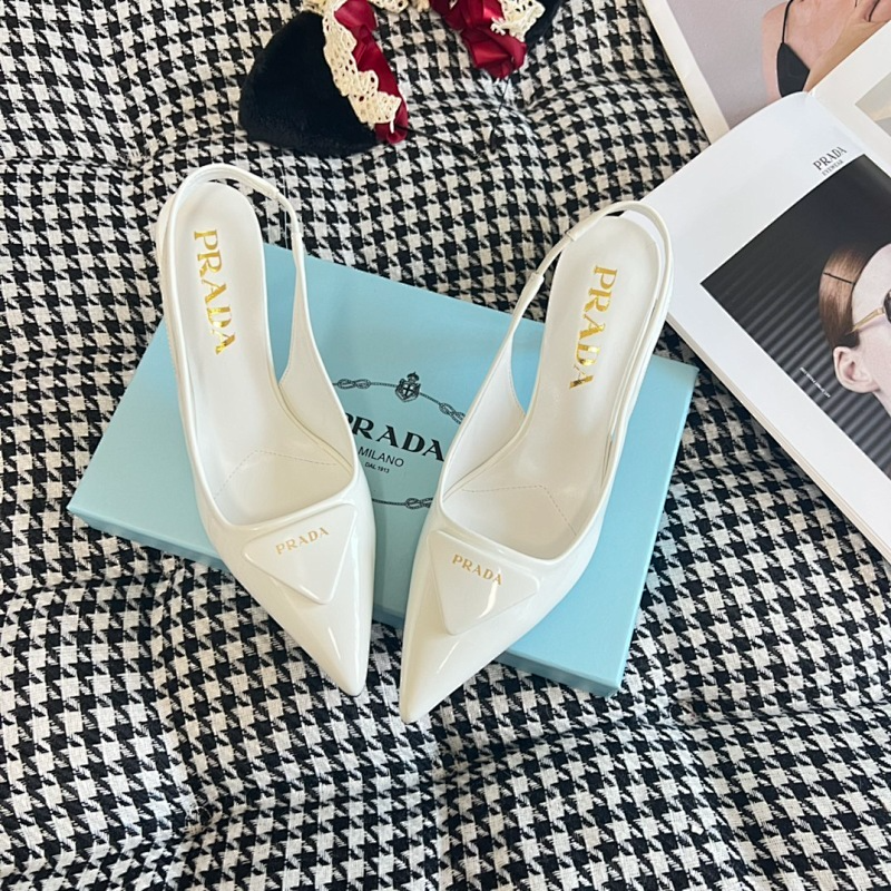 MPS7 Synthetic Leather Heel 7CM Women shoes 35-40 With box