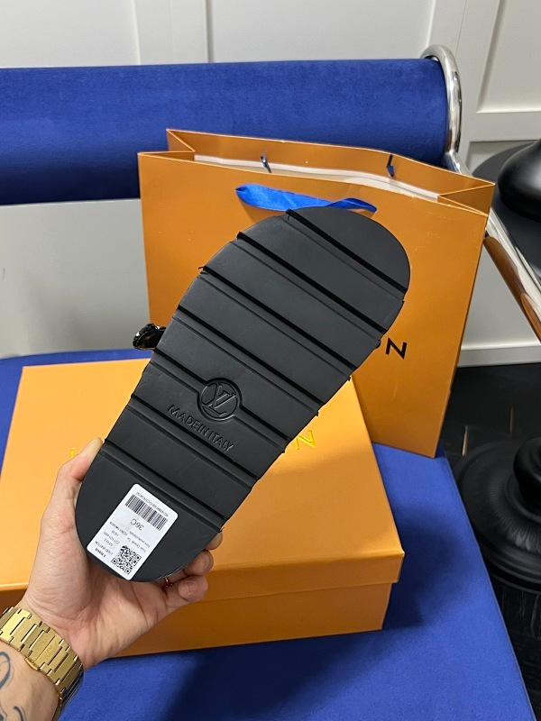 MJLS7 Synthetic Leather slippers Women shoes 35-42 With box