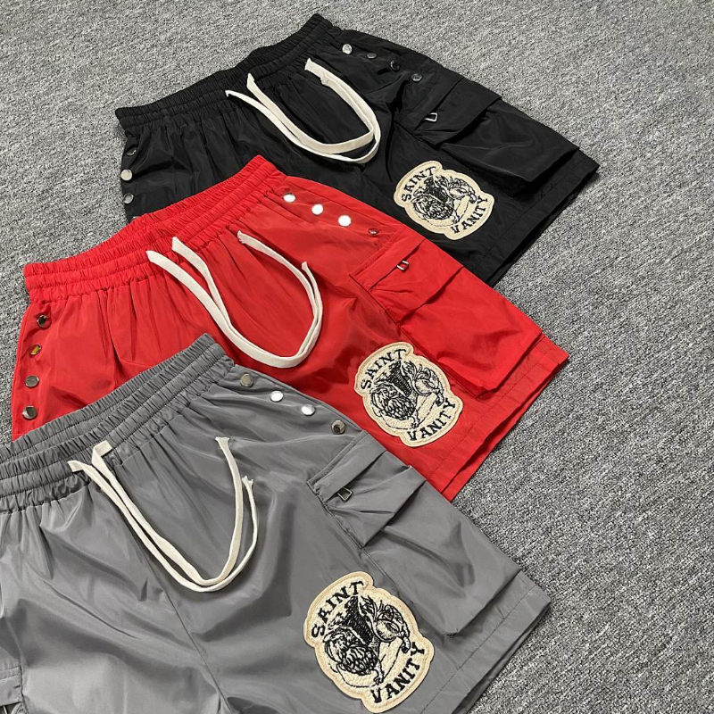SAC1 New men's and women's spring and summer long sleeved cardigan windbreaker+shorts set clothing
