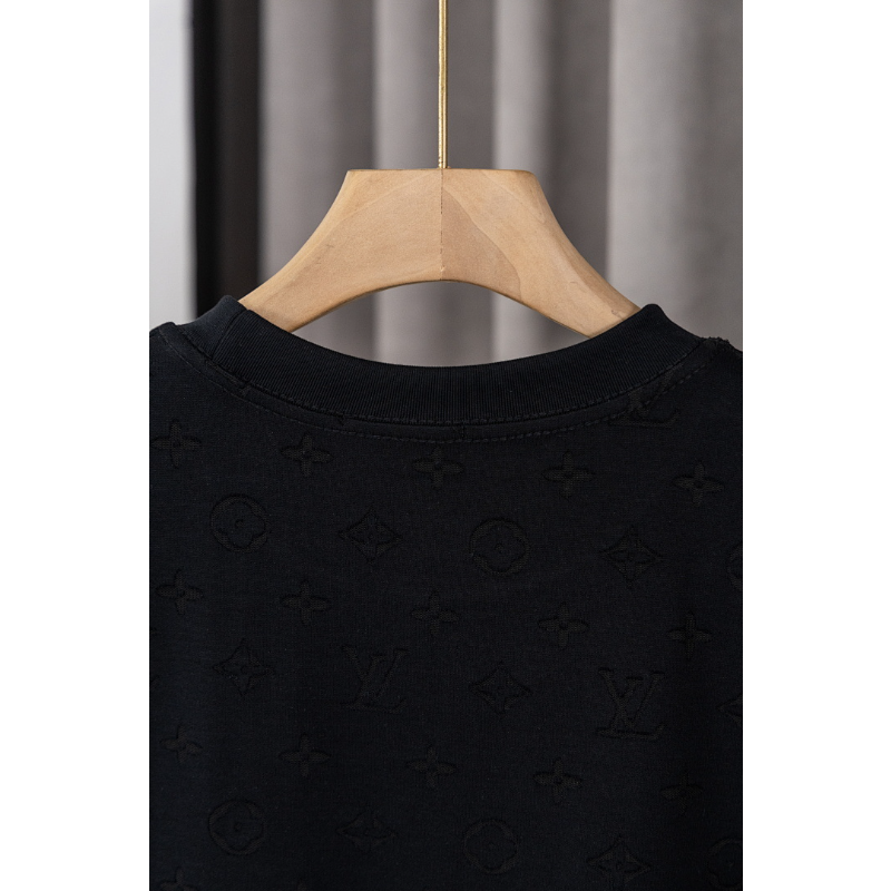 LVC053 New men's and women's summer pure cotton top T-shirt clothing
