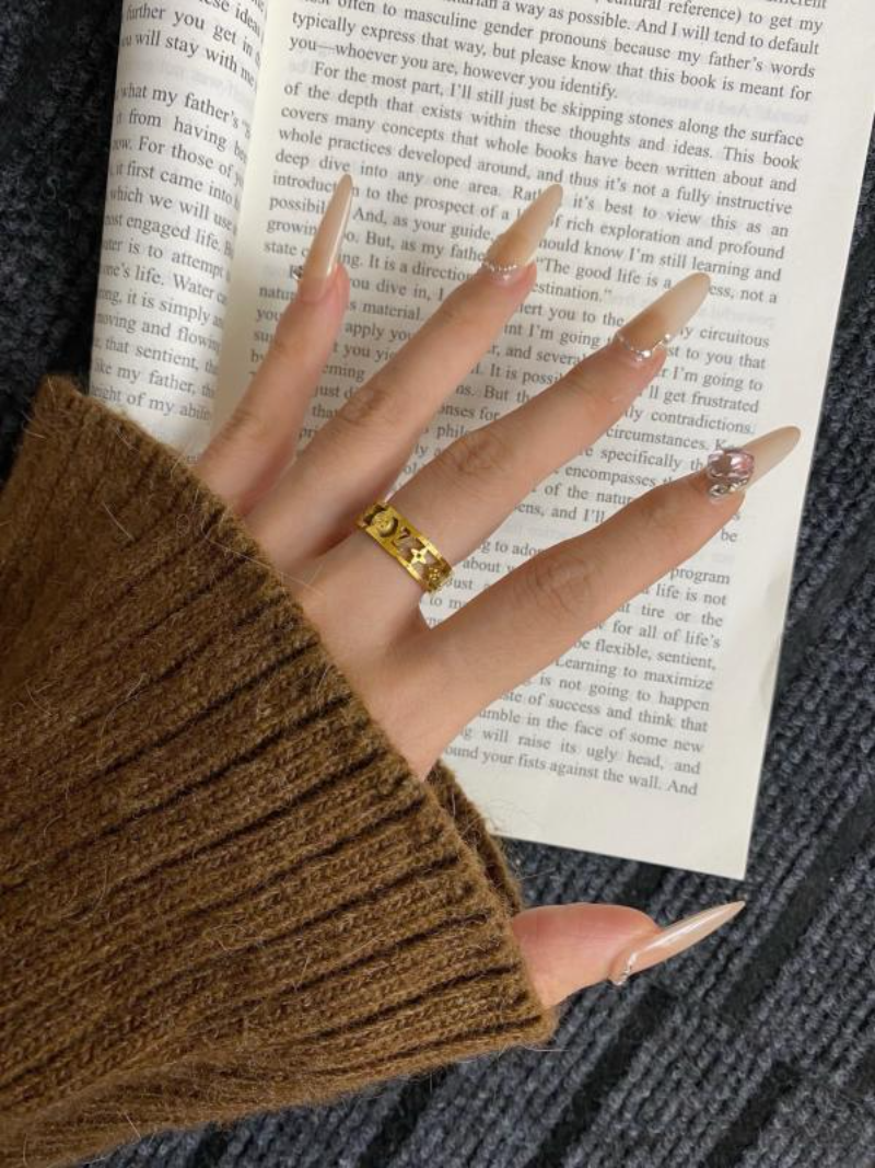 J147 Women's Titanium Steel Ring Jewelry