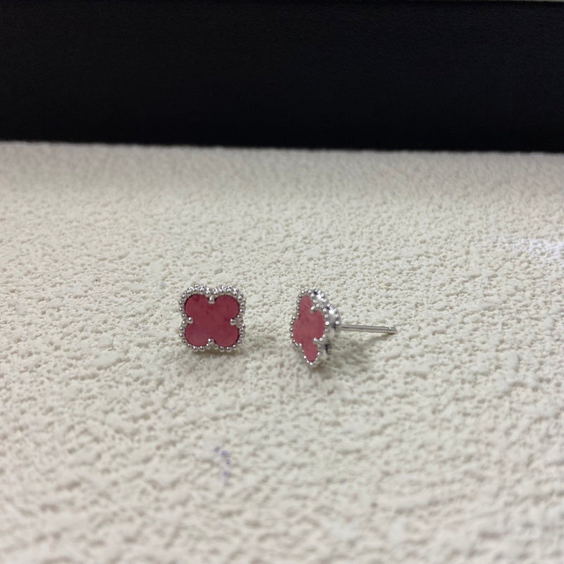 AVSE3 Rose pink mini stud earrings jewelry