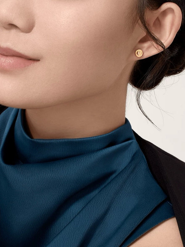 A1073 Women's titanium steel stud earrings