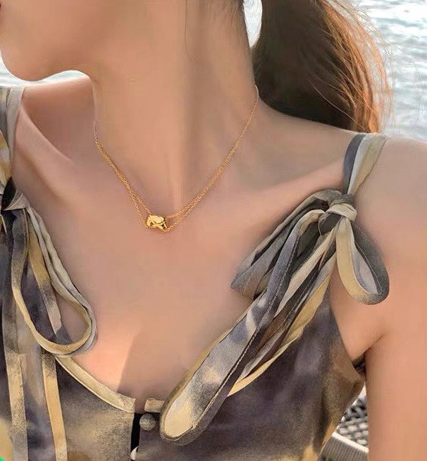 X340 Women's new fashion diamond necklace jewelry