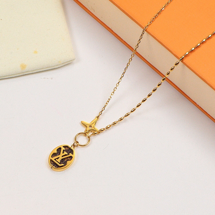 LVB143 Classic gold-plated necklace Jewelry