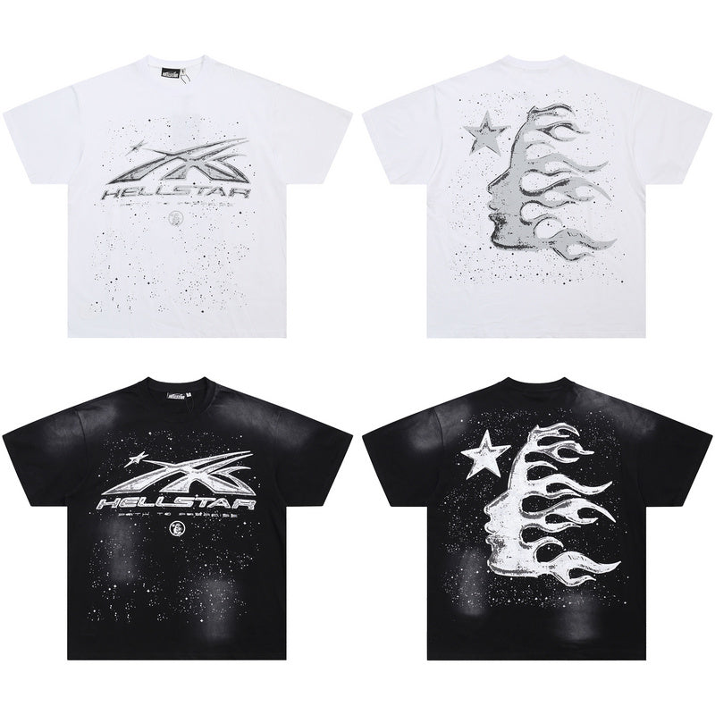 HEC1 Men's and women's summer short-sleeved T-shirt clothes