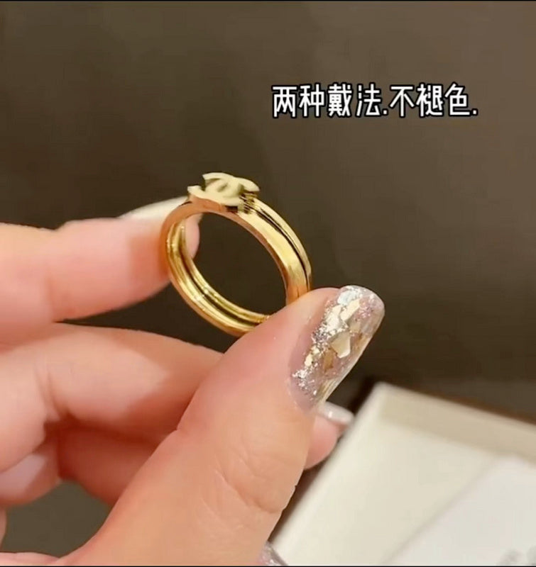 J029 2-in-1 ring for both purposes Jewelry