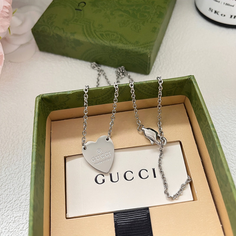 X520 Women's fashion heart necklace jewelry