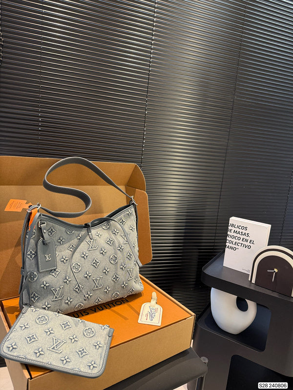 MLVB3 Denim can be crossbody, shoulder bag 30*26cm