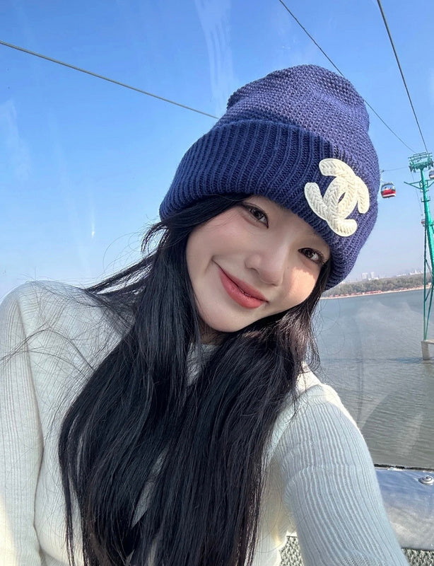 SCH6 New wool knit hat for women