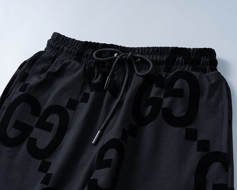 GUC062 New men's short sleeved polo top+shorts clothing