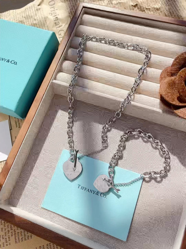 X636 Women's titanium steel necklace jewelry