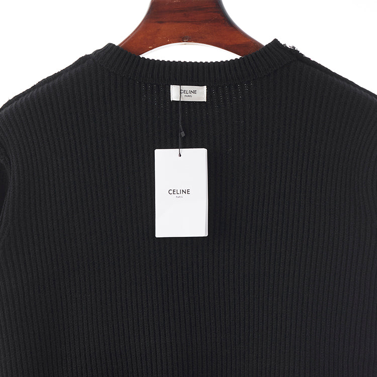 CEC2 Men's and women's letter sweaters, fashionable and western