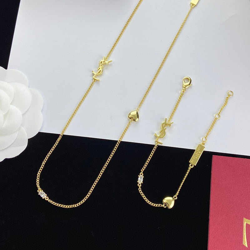 YSN2 New necklace bracelet set jewelry