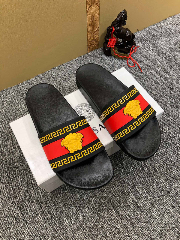 YVS6 Men's and Women's Slippers 36-45 Shoes High Quality with Box