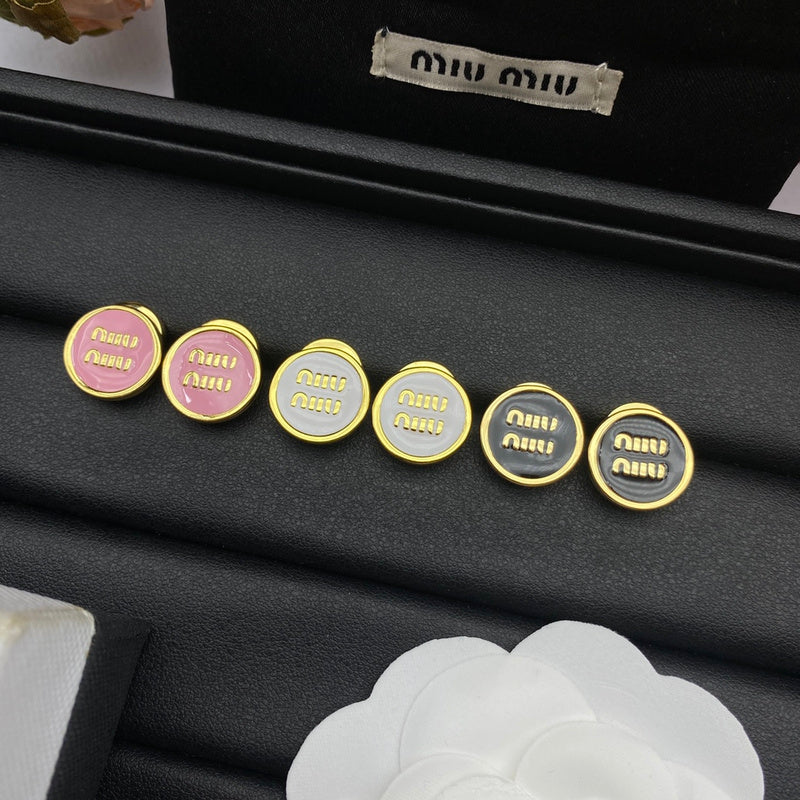 MIE3 Women's fashion new stud earrings jewelry