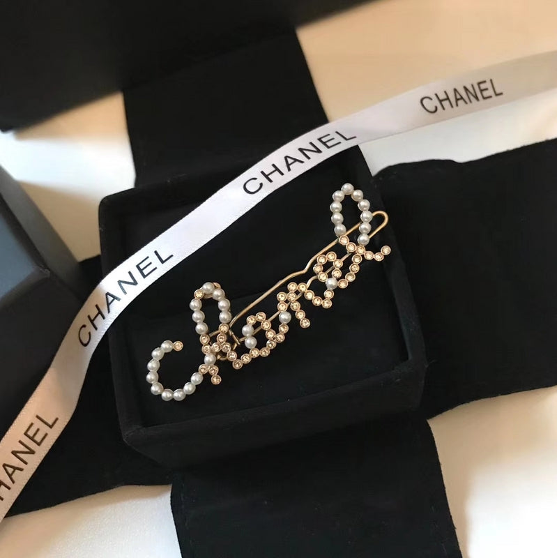 CHX26 Classic fashion women hair clips gold-plated jewelry