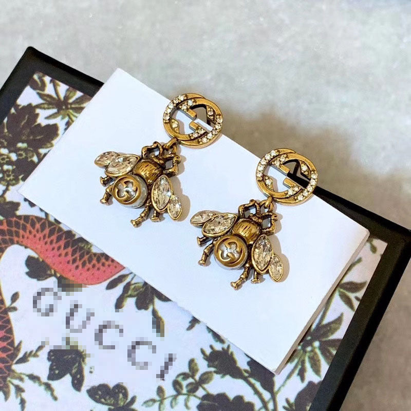 A243 GG Bee Earrings high quality earrings for women Jewelry