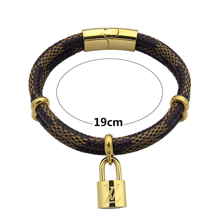 LVB54 Classic fashion leather bracelet for women jewelry gift Jewelry