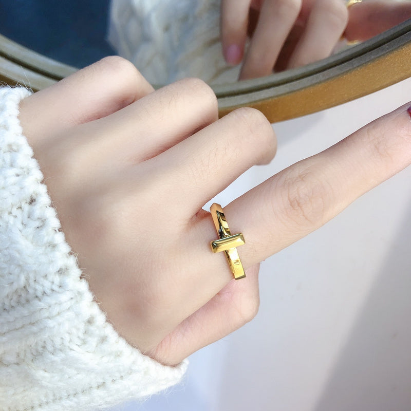 J035 Ring 316 steel jewelry