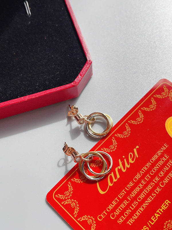 A1067 Women's titanium steel earrings jewelry