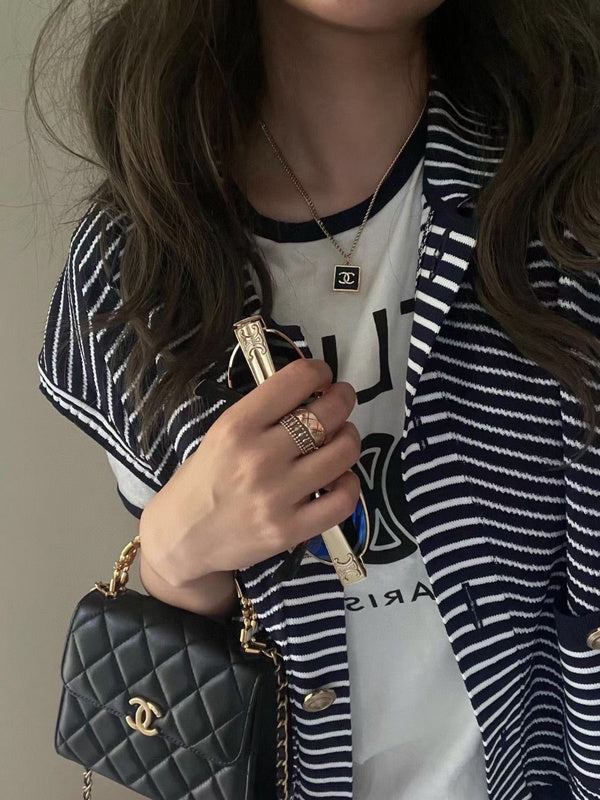 X590 Women's fashion square necklace Jewelry
