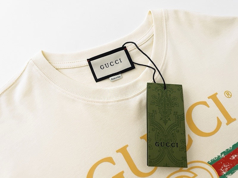 GUC076 Men's and women's summer short-sleeved T-shirt clothes