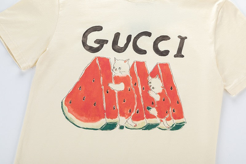 GUC003 Men's and women's summer short-sleeved T-shirt clothes