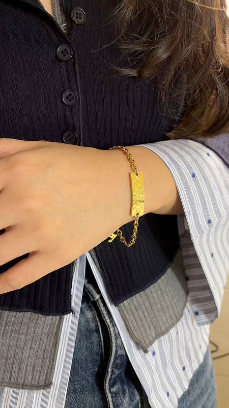 L168 Men's and women's titanium steel bracelet jewelry