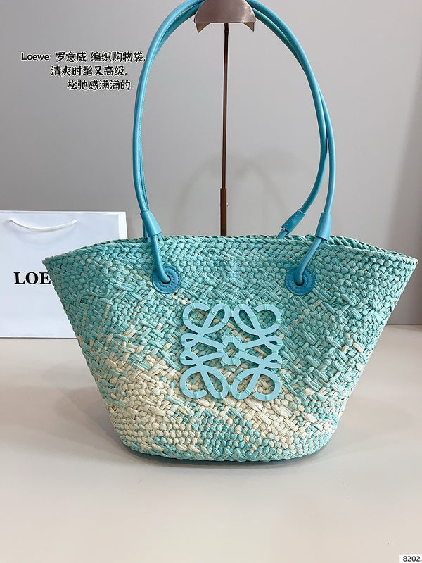 MLOB1 Handbag woven vegetable basket bag 28 * 18 * 25cm
