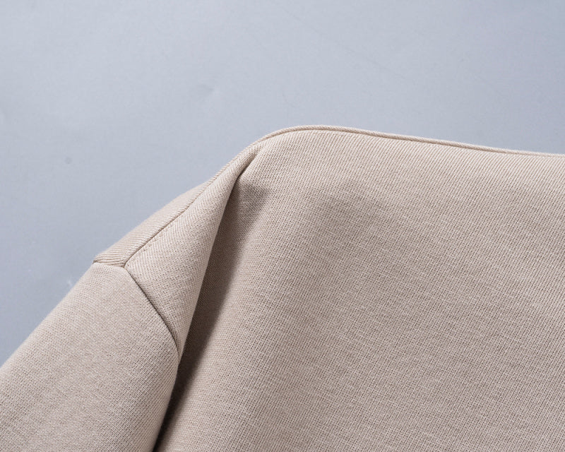 MOC037 New men's autumn and winter double-sided cotton new pullover hoodie clothing