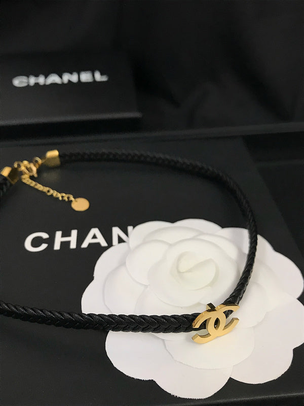 X593 Leather rope necklace for women Jewelry