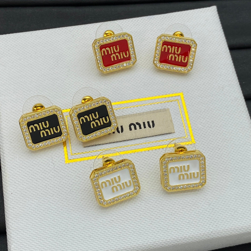MIE1 Women's fashion new stud earrings jewelry
