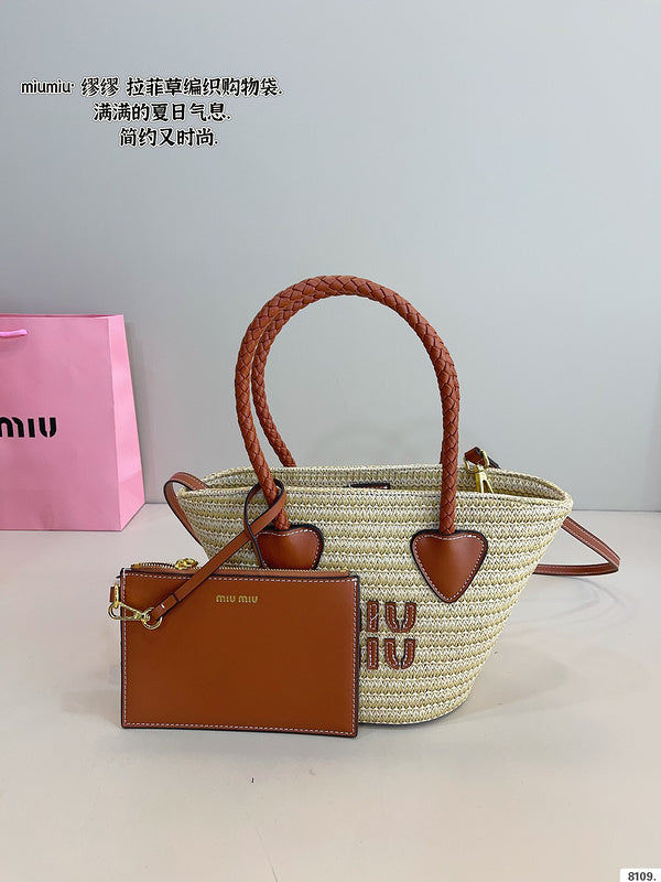 MMIB1 Leather Bag 24*14*27cm/ 15*12*18cm Handbag