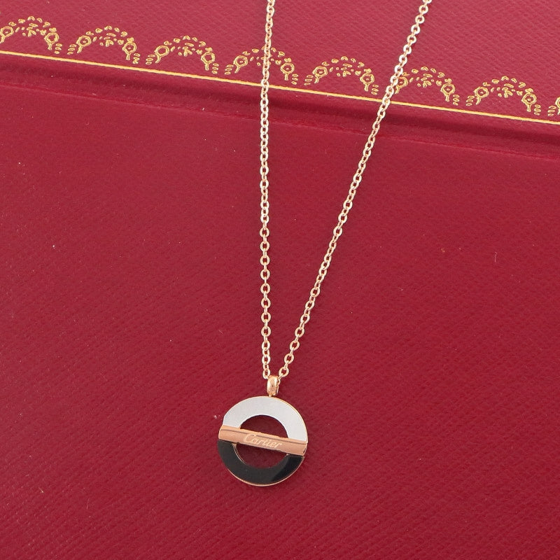 CAN37 Hoop fritillary necklace Jewelry