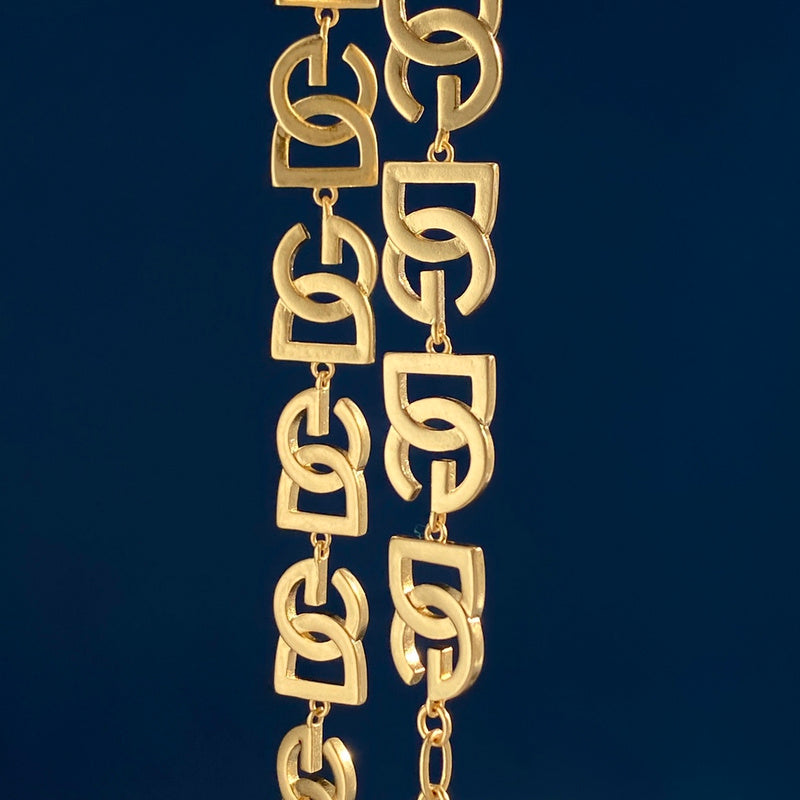 DGN1 Fashion New Style Necklace Jewelry Brass Material Gold-Plating 34cm+7cm lengthening Jewelry