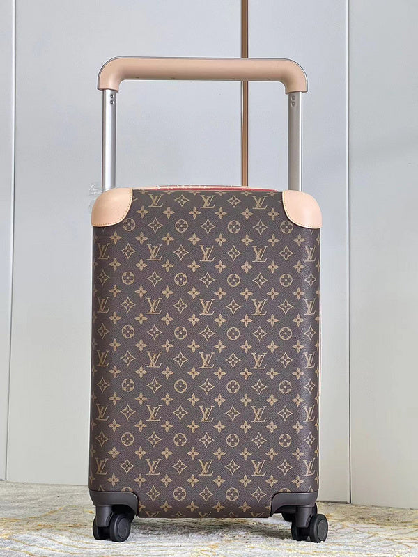 LLP44 Leather high-quality 35-23-53CM Boarding bag Draw bar box