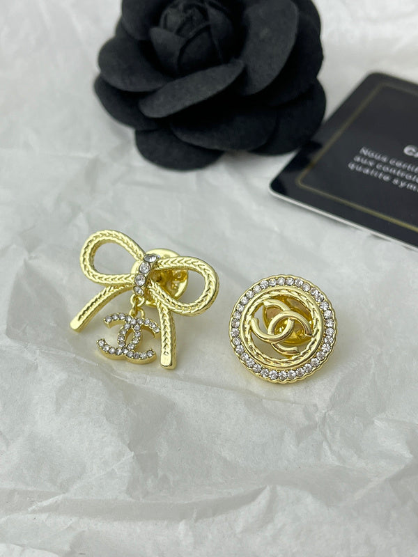 D174 Women's brooch 2-piece jewelry set