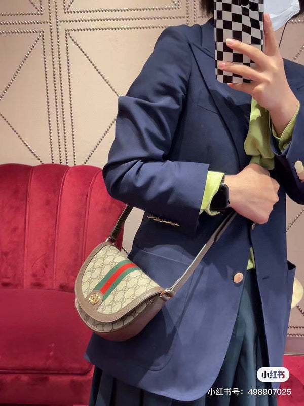 LGP08 Leather Bag 20-14-4cm With box
