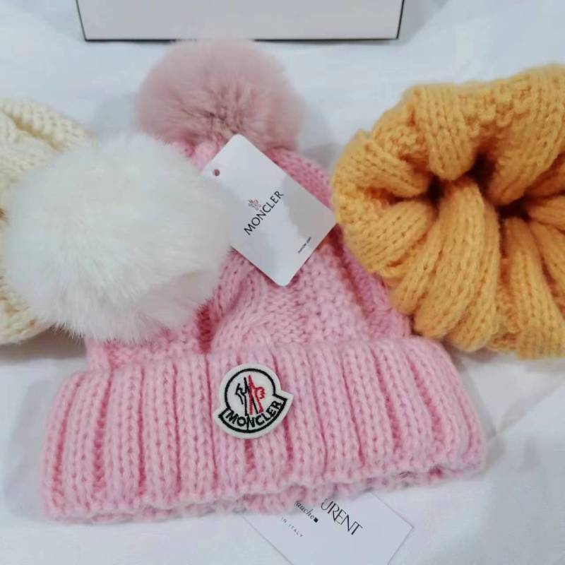 PMOH4 New children's small Fried Dough Twists hair ball hat