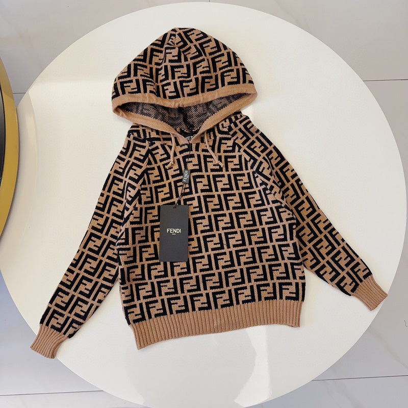 TFEC6 Autumn and winter boys and girls hooded sweater pullover sweater Clothing