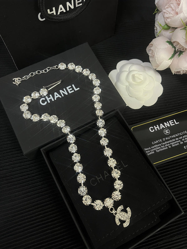 X601 Women's fashion diamond necklace