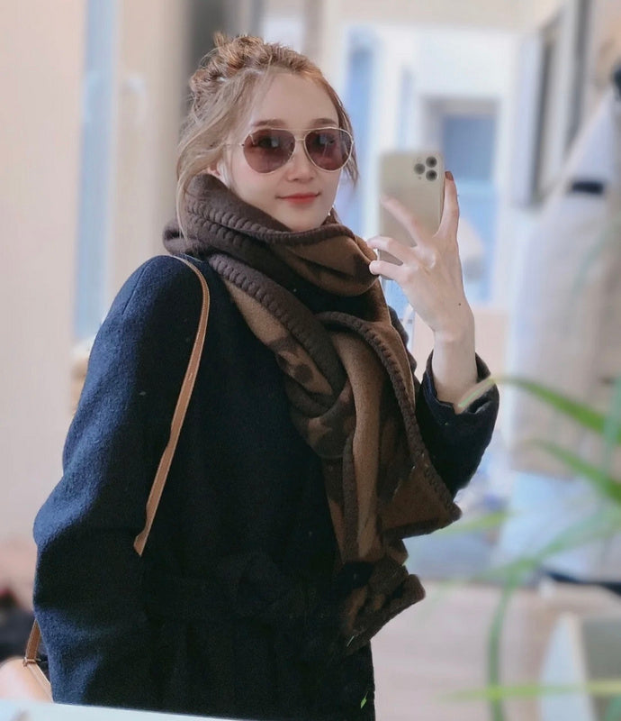 XLC50 Wool blend 25-235CM Scarf Can choose box